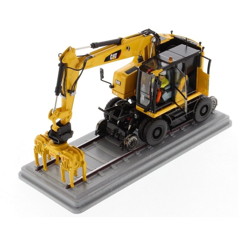 CAT/DM – 1/50 CAT M323F Railroad Wheeled Excavator