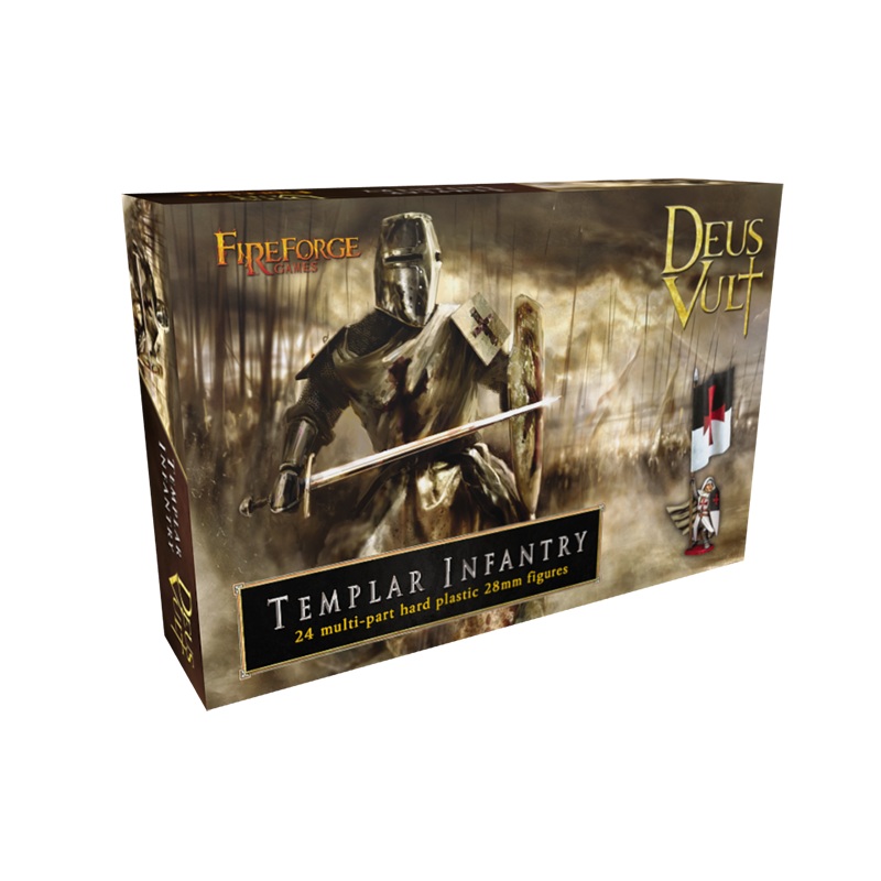 Fireforge Games – Templar Infantry (24 Plastic Multipart Figs.)