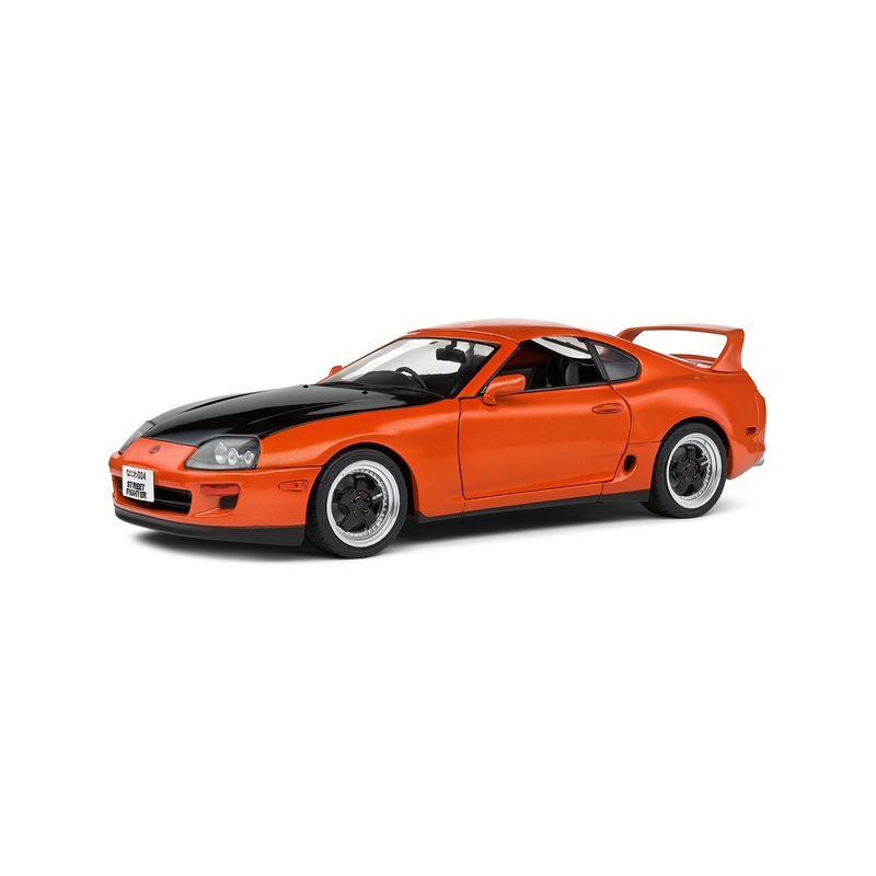Solido -1/18 Toyota Supra Mk4 A80 Streetfighter Orange 1993