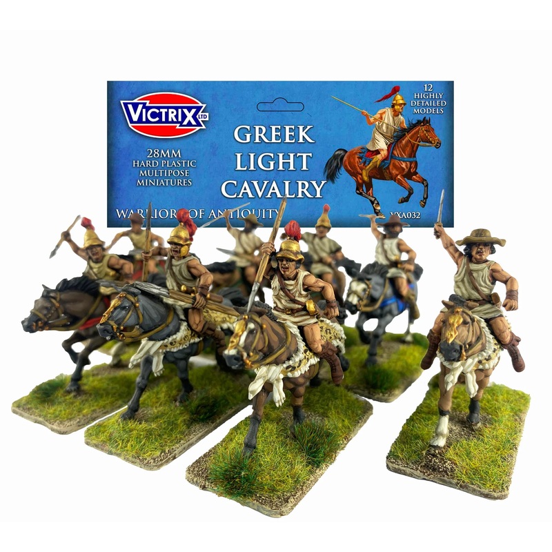 Victrix – Greek Light Cavalry (12 Plastic Figs.)