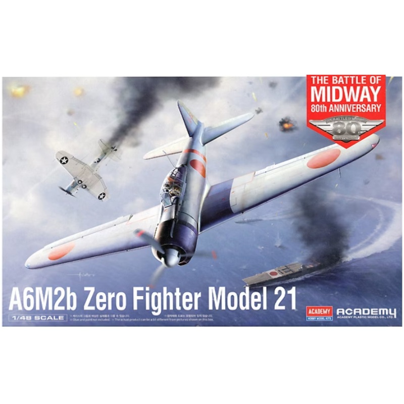 Academy – 1/48 A6M2b Zero Fighter Model 21