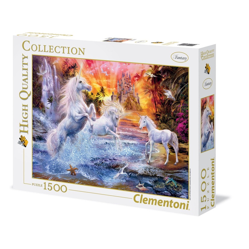 Clementoni – Wild Unicorns (1500pcs)