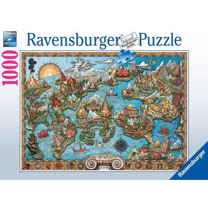 Ravensburger – Mysterious Atlantis (1000pcs)