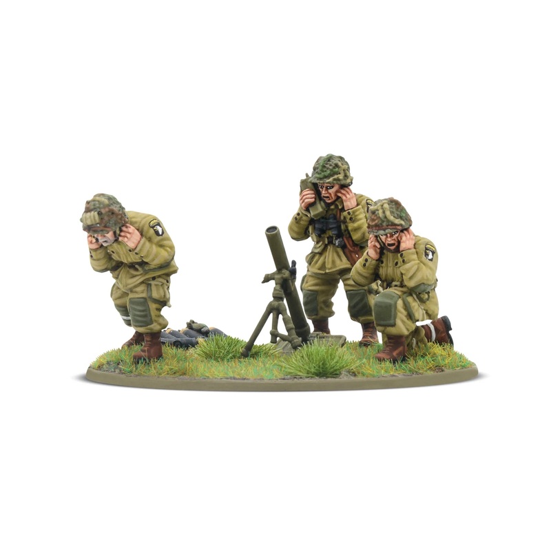 Warlord – Bolt Action: US Airborne (D-Day) Medium Mortar Team