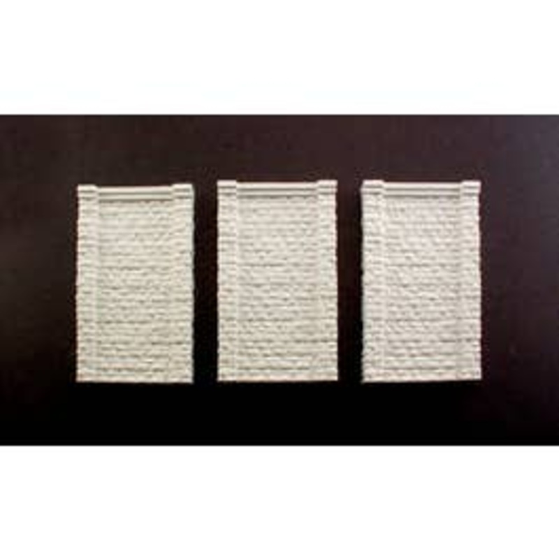 Woodland Scenics C1259 HO Cut Stone Retaining Walls (3 ea.)