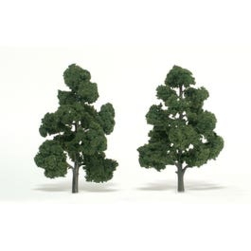 Woodland Scenics TR1518 2 Deciduous Trees (Medium Green)