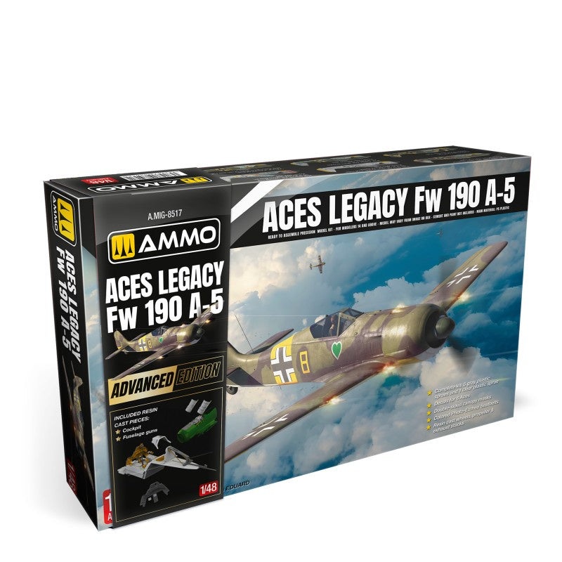 AMMO – 1/48 Aces Legacy Focke Wulf 190 A-5 Advance Edition
