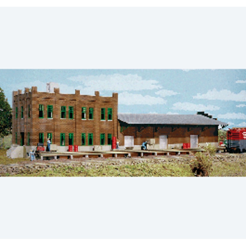 Walthers #933-3009 Water Street Freight Terminal — Kit