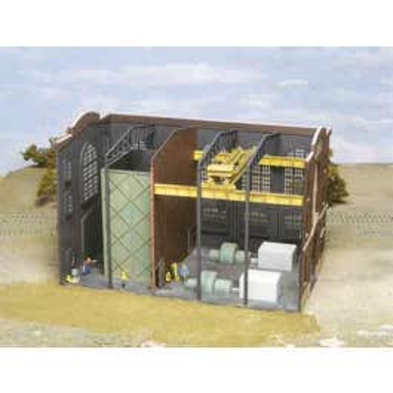 Walthers #933-3130 Northern Light & Power Powerhouse Interior — Kit
