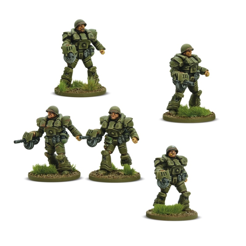 Warlord – Konflikt ’47 United States Heavy Infantry