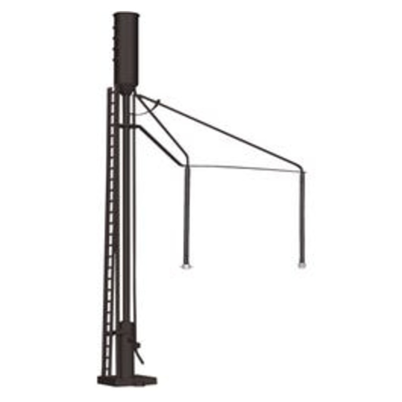 Atlas 66922 O SCALE SANDING TOWER UNLETTERED (BLACK)