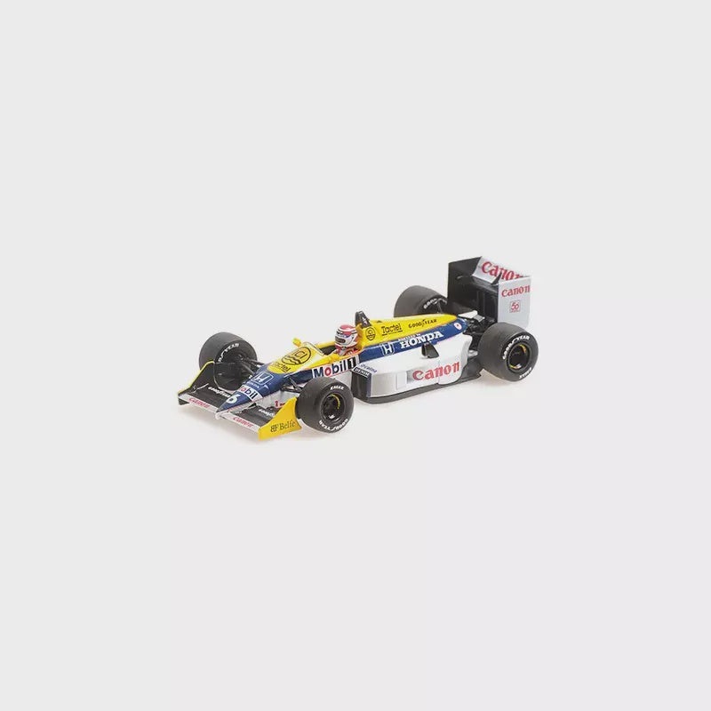Minichamps –  1/43 Williams Honda FW11B – Nelson Piquet – World Champion 1987 (Finish Line Edition)