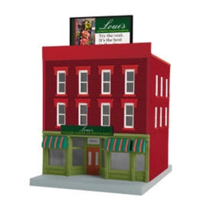 MTH 30-90657  3-Story City Building 1 – Louies Italian-American Restaurant Built up