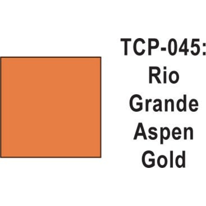 Tru Color TCP-45 Denver and Rio Grande Western Aspen Gold Paint 1 ounce