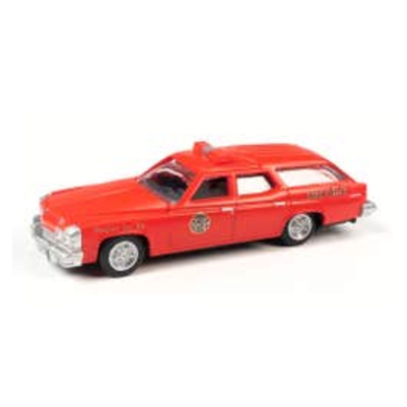 Classic Metal Works 30657 HO 1974 BUICK ESTATE STATION WAGON (FIRE CHIEF)