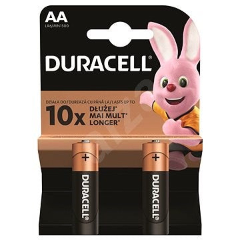 Duracell – Alkaline AA Size (2card)