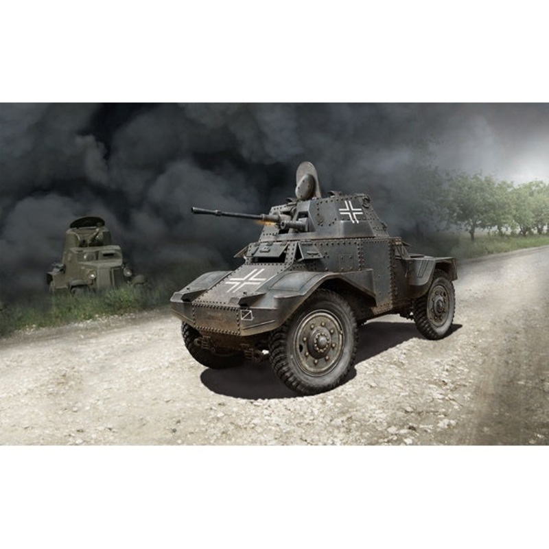 ICM – 1/35 Panzerspahwagen P 204 (F) WWII German Armoured Vechicle