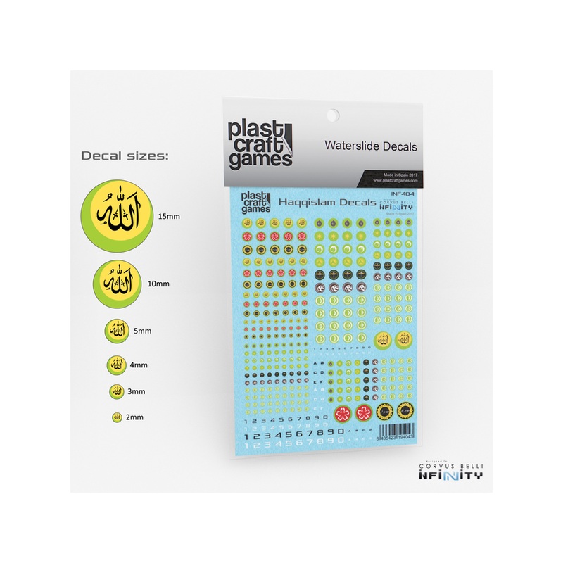 Plast Craft Games – Infinity Decals – Haqqislam