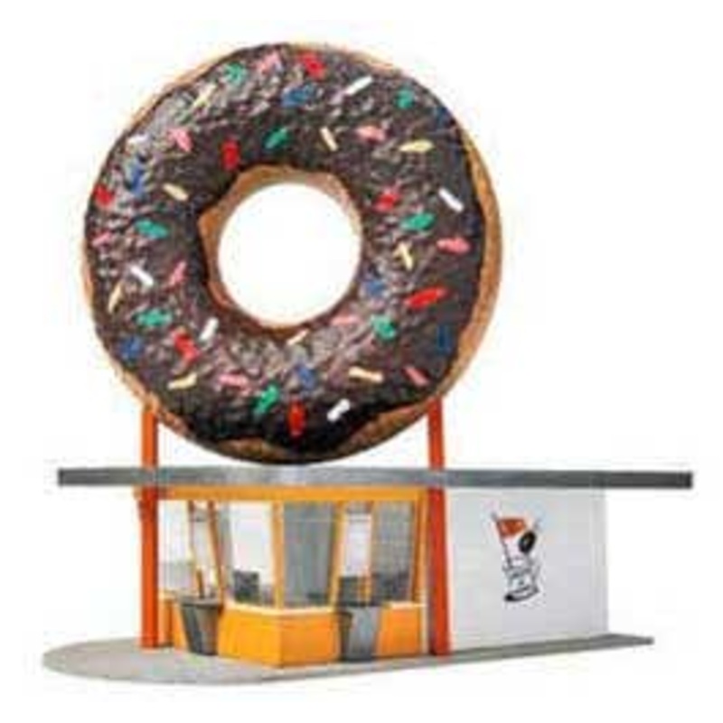 Walthers #933-3768 Hole-In-One Donut Shop — Kit