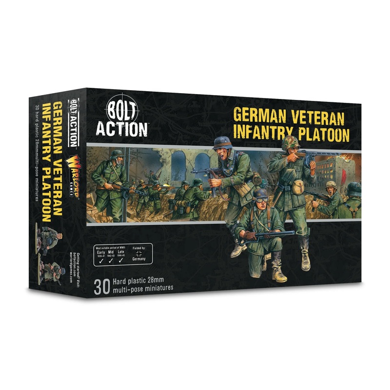 Warlord – Bolt Action: German Veteran Infantry Platoon