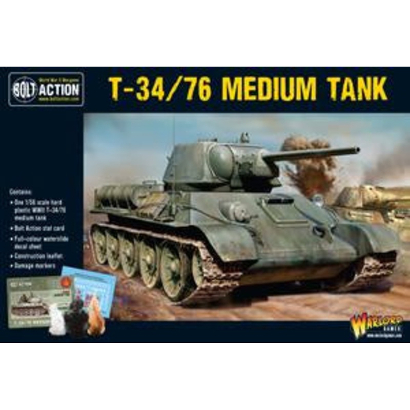 Warlord – Bolt Action: T34/76 Medium Tank
