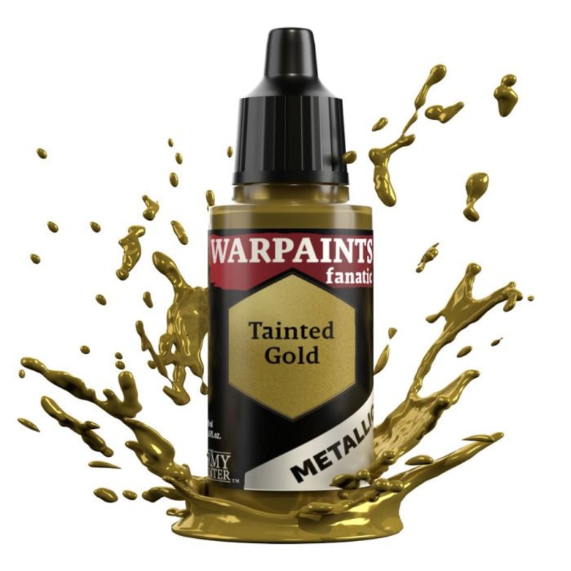 Warpaints Fanatic Metallic: Tainted Gold  (WP3187) (18ml)