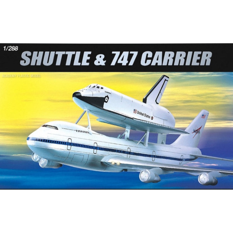 Academy – 1/288 Space Shuttle & 747