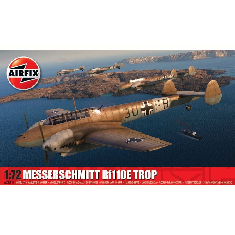 Airfix – 1/72 Messerschmitt Bf 110E/E-2 TROP