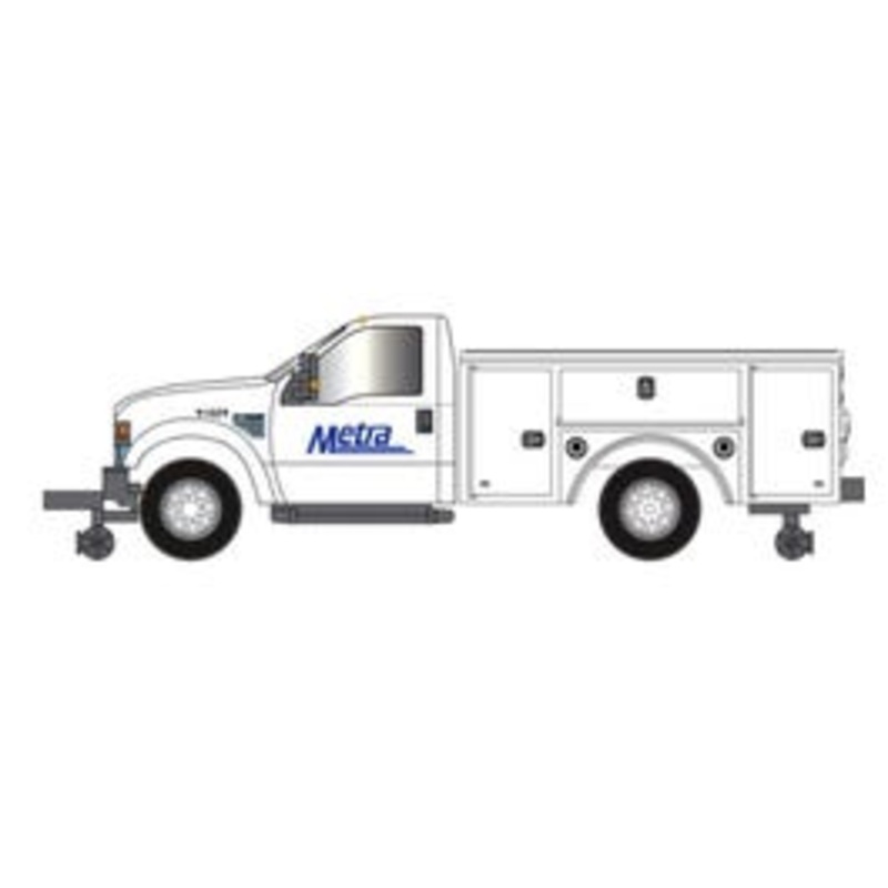 Atlas 30000169 HO FORD F-350 [HI-RAILER] METRA