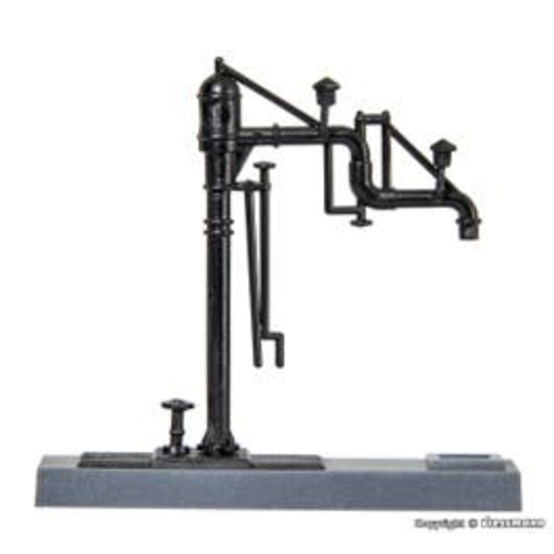 Kibri 37462  N Water crane with swing arms, 2 pieces kit