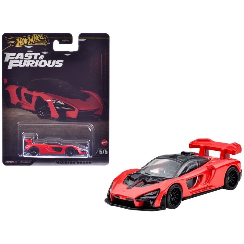 McLaren Senna Red “Fast X” (2023) Movie “Fast & Furious” Series Diecast Model Car by Hot Wheels