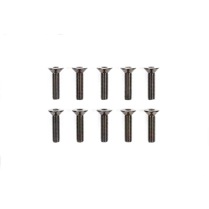 Tamiya – 3x12mm Steel Countersunk Hex Head Screws (10)
