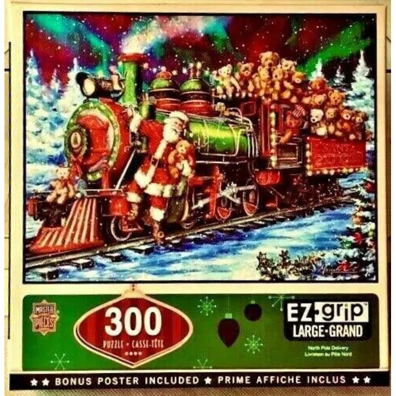 300 Piece Jigsaw puzzle – Holiday North Pole Delivery