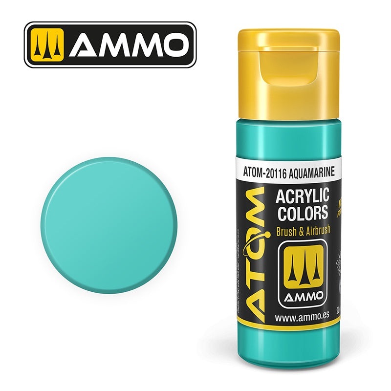 ATOM – 20116  Aquamarine (20ml)