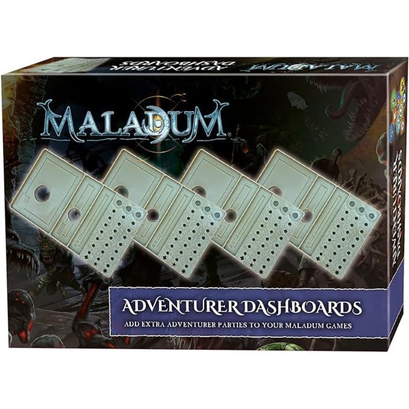 Maladum: Dungeons of Enveron – Adventurer Dashboards