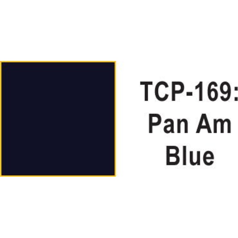 Tru Color TCP-169 Pan Am Blue Paint 1 ounce