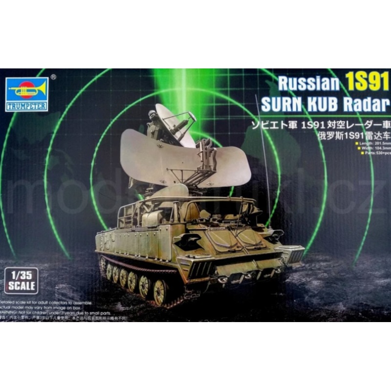 Trumpeter – 1/35 Russian 1S91 SURN Kub Radar Vehicle