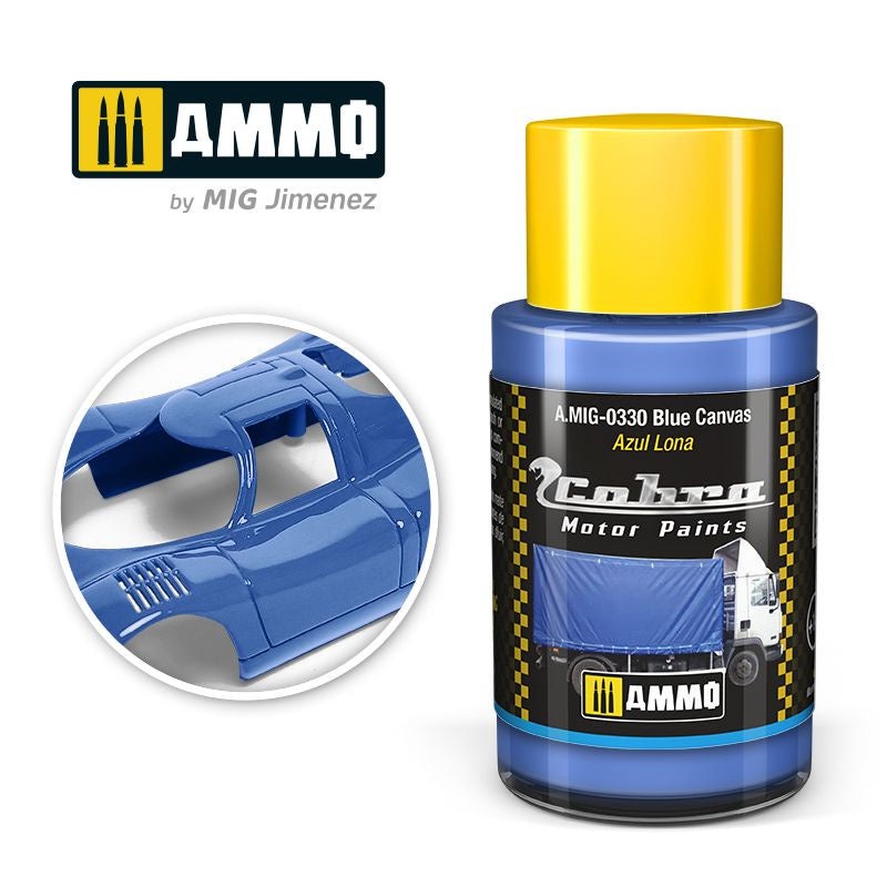 AMMO – 0330 Cobra Motor Blue Canvas