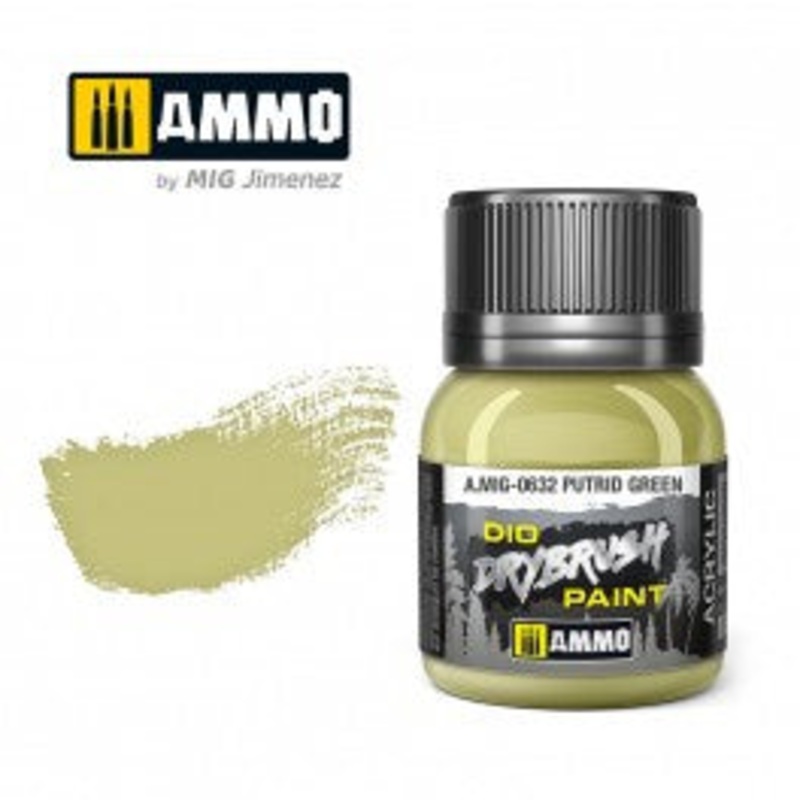 AMMO – 0632 DRYBRUSH Putrid Green