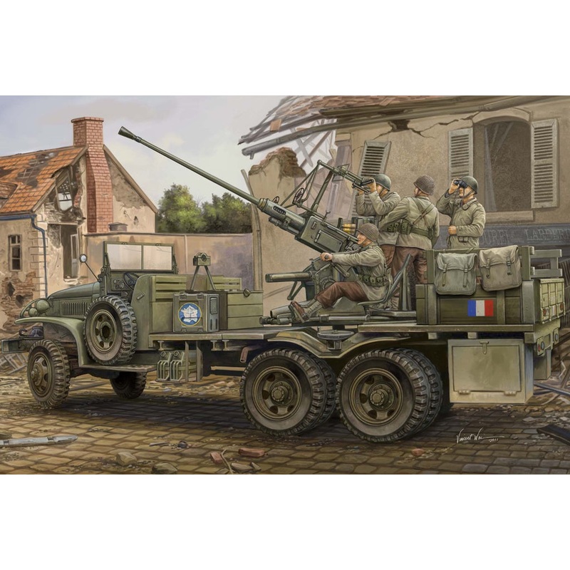 Hobby Boss – 1/35 GMC Truck w/Bofors 40mm Gun (82459)