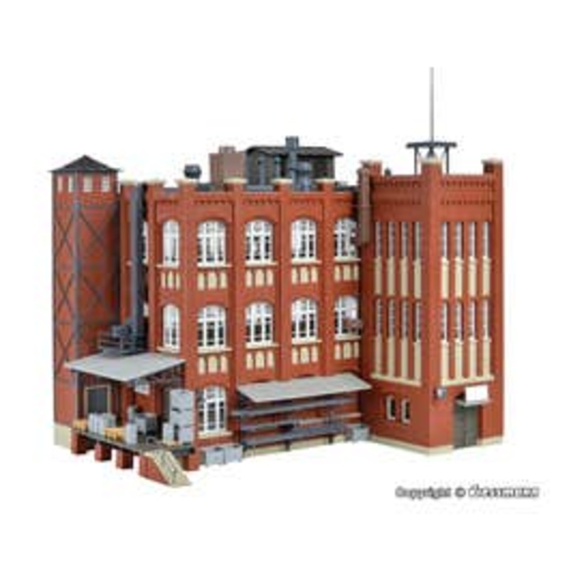 Kibri 39814  HO Factory building of Wilhelminian time kit