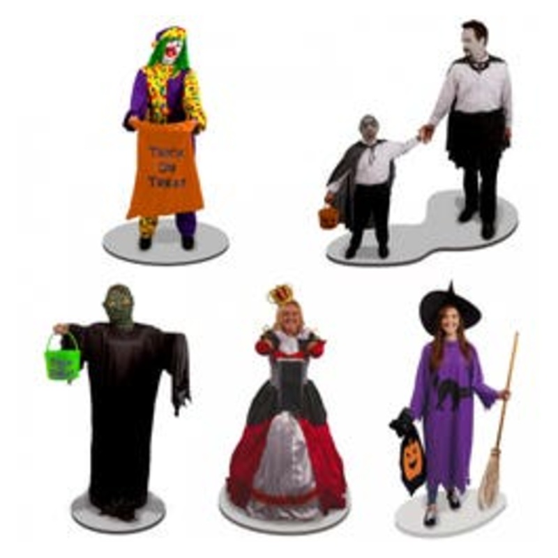 Lionel 1930070 O Trick or Treaters (5 PIECE FIGURE PACK) Halloween