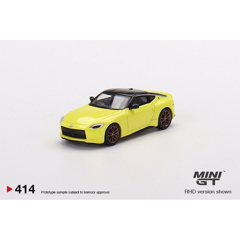 Mini GT – 1/64 Nissan Fairlady Z (Proto Spec Ikazuchi Yellow)