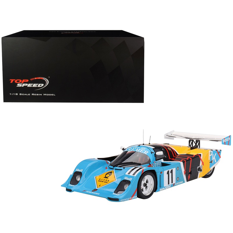 Porsche 962 CK6 #11 Philippe Alliot – Bernard de Dryver – Patrick Gonin “Porsche Kremer Racing” C1 “24 Hours of Le Mans” (1990) 1/18 Model Car by Top Speed