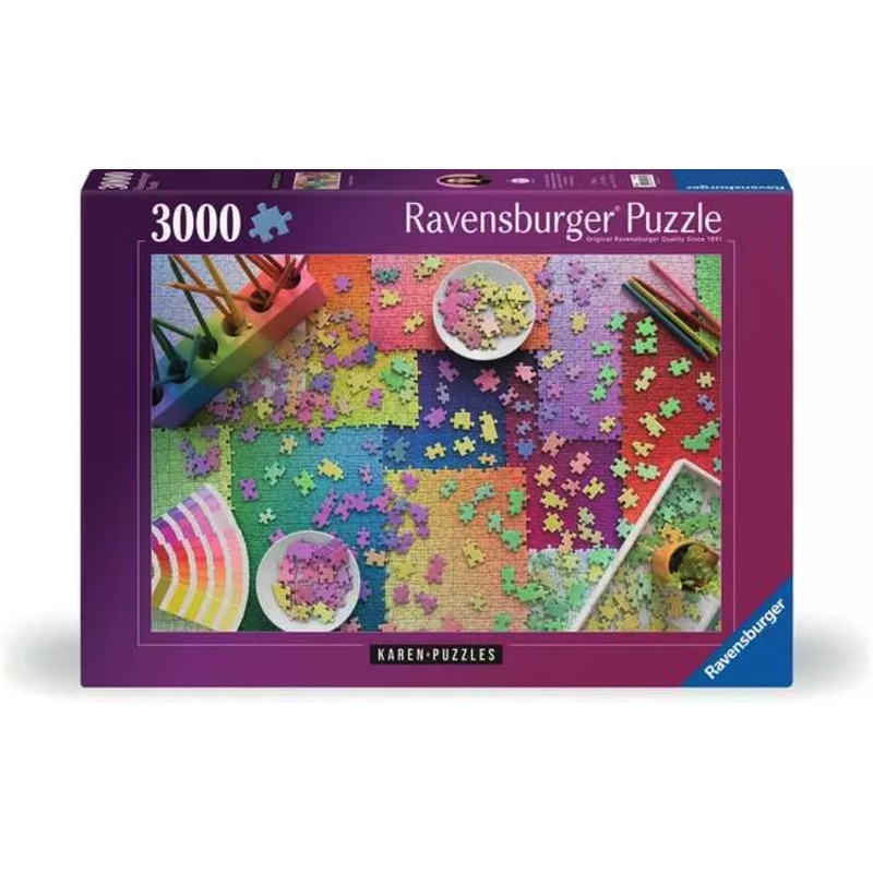 Ravensburger – Puzzles On Puzzles (3000pcs)