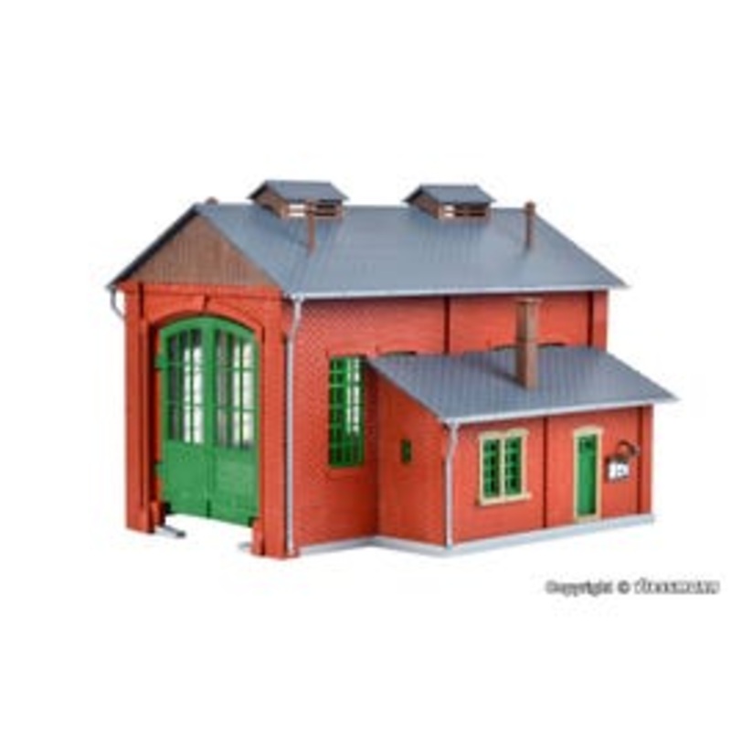 Vollmer 49110  HO Loco shed, single track kit