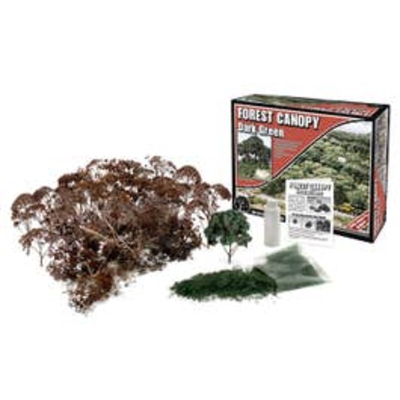 Woodland Scenics F1662 Dark Green Forest Canopy