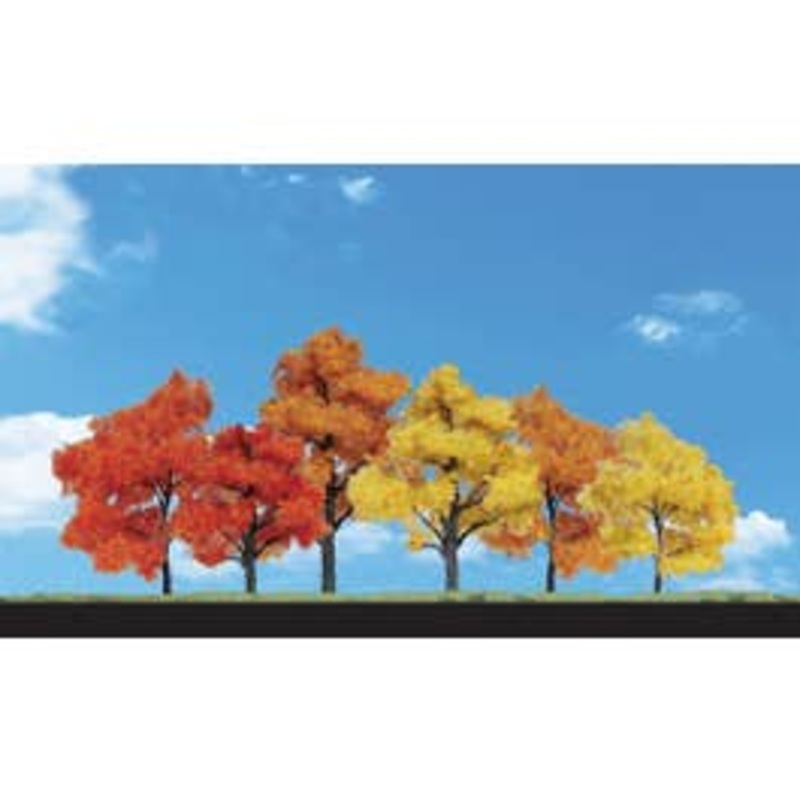 Woodland Scenics TR3540 Classic Trees- Harvest Blaze – 1 1/4″- 3″