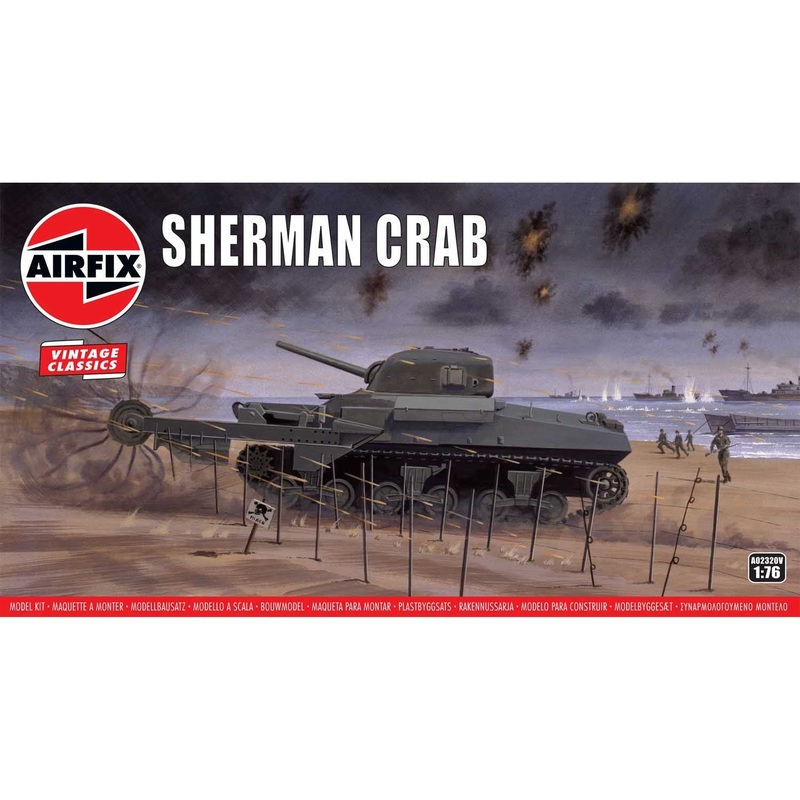 Airfix – 1/76 Sherman Crab Tank