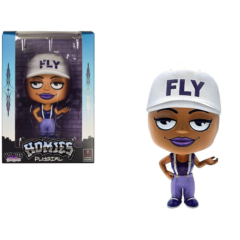 Flygirl 4.5″ Figure “Homies Big Headz” Series 3 model by Homies
